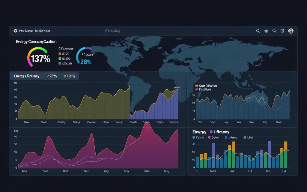 Blockchain energy consumption metrics