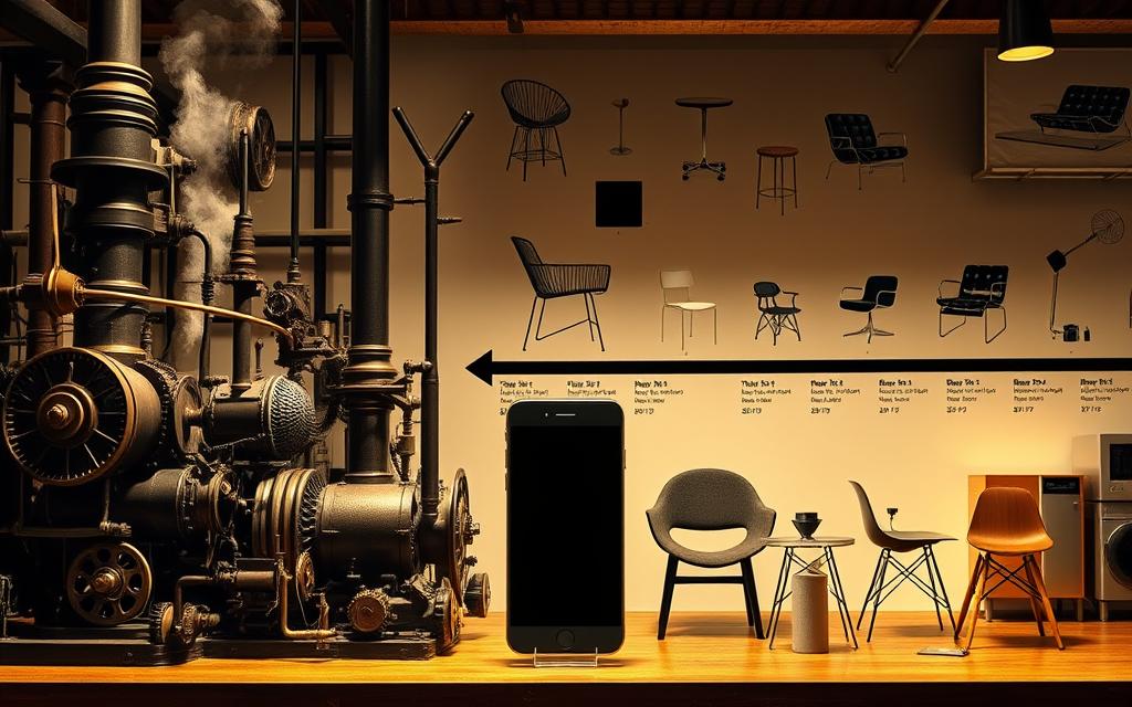 historical industrial design evolution